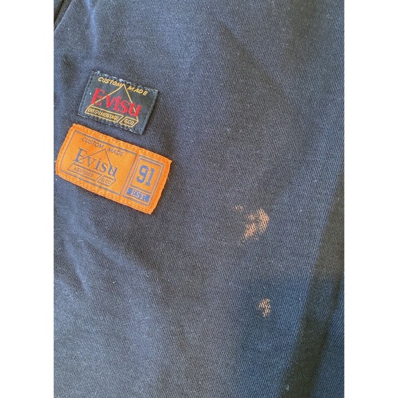 Evisu Graphic Sweat Shorts Size Small Men’s Black - Picture 12 of 12